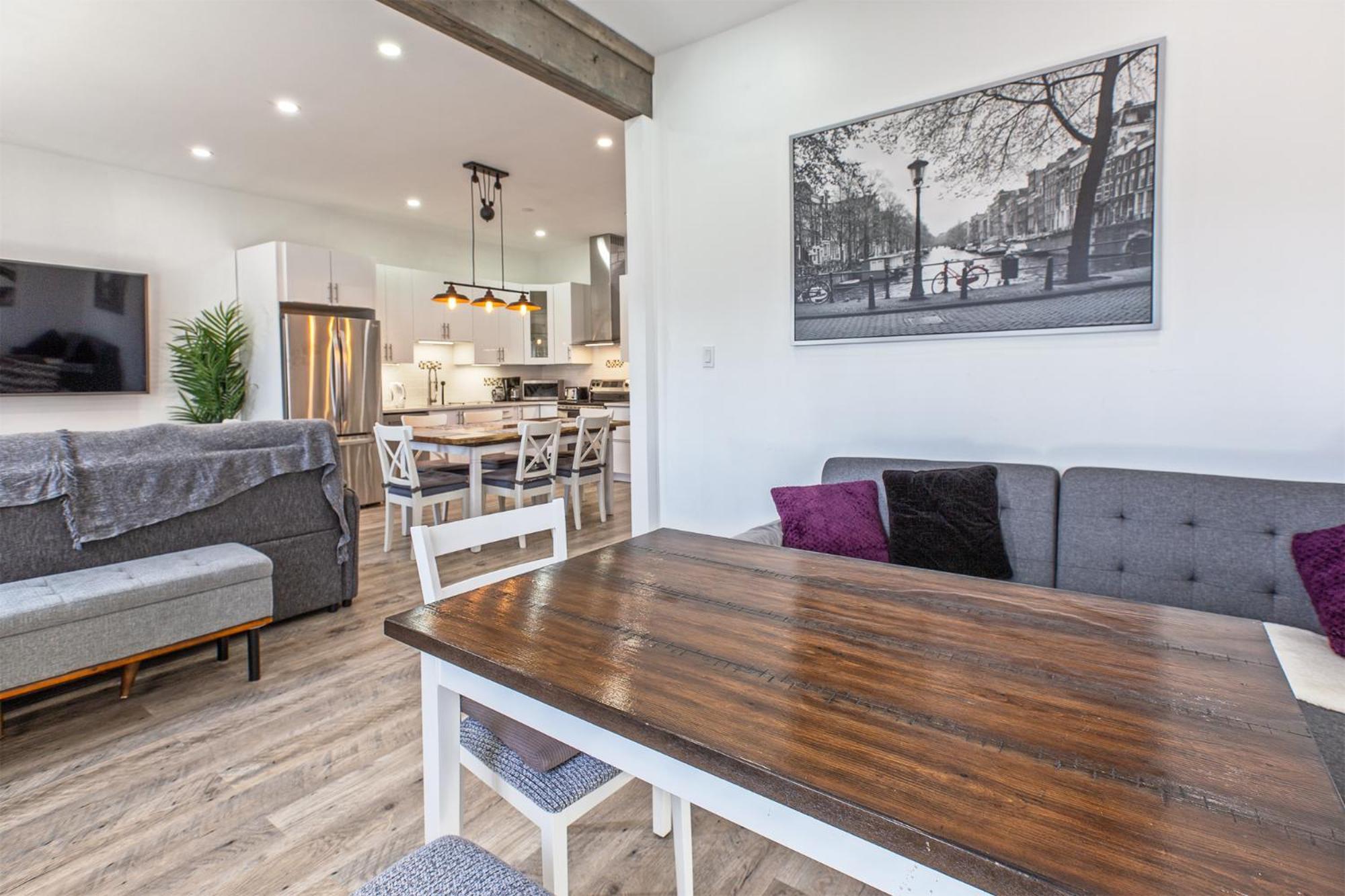 5705-Modern 2 Bd / Fully Equipped, Near Dt Mtl Lägenhet Montréal Exteriör bild