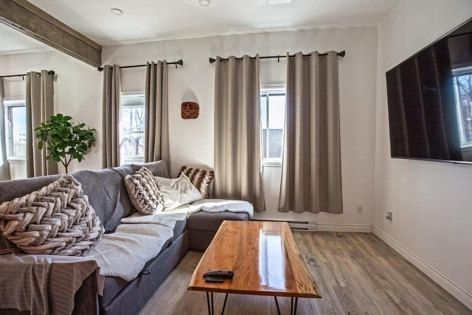 5705-Modern 2 Bd / Fully Equipped, Near Dt Mtl Lägenhet Montréal Exteriör bild