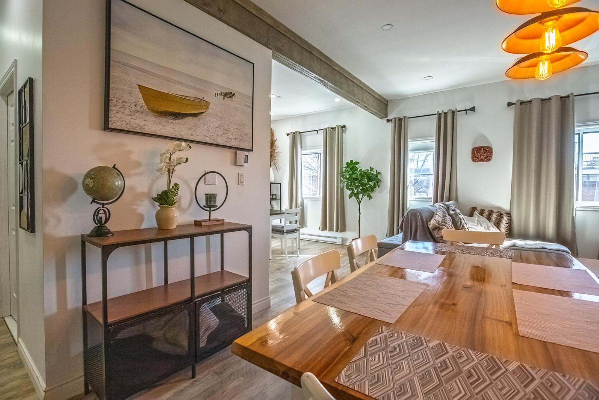 5705-Modern 2 Bd / Fully Equipped, Near Dt Mtl Lägenhet Montréal Exteriör bild